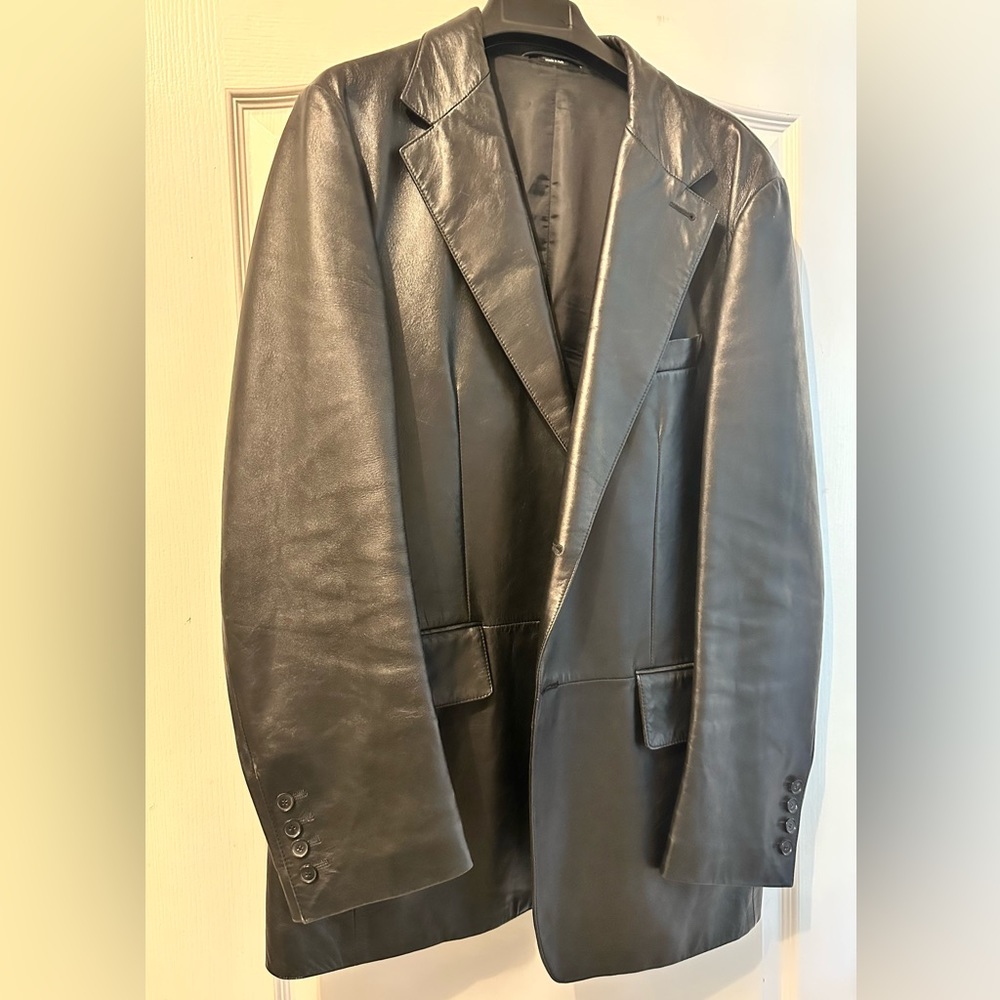 Hugo Boss Select Men’s Lamb Skin Jacket